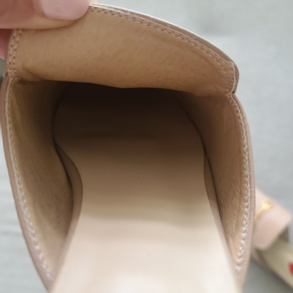 Designer Style Princetown Horsebit Leather Loafer Mules Camel, Sz 8.5 - Picture 7 of 11